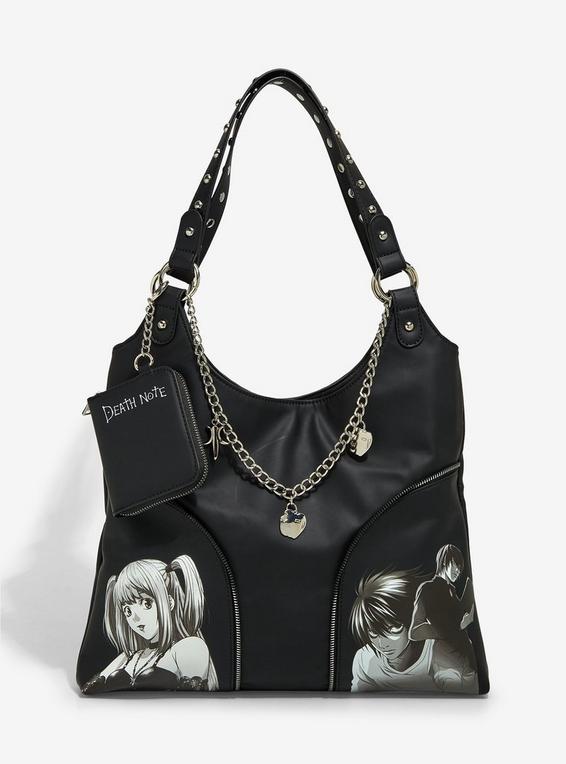 hot topic Death Note Slouchy Shoulder Bag With Coin Purse