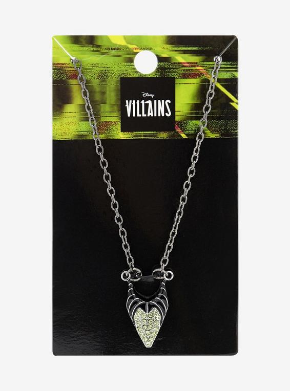 hot topic Disney Villains Bling Maleficent Necklace
