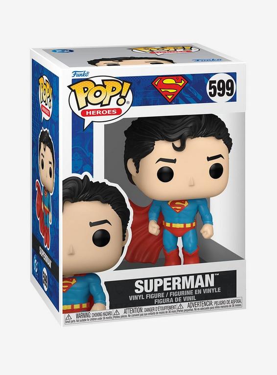 Hot Topic Funko DC Comics Pop Superman Vinyl Figure