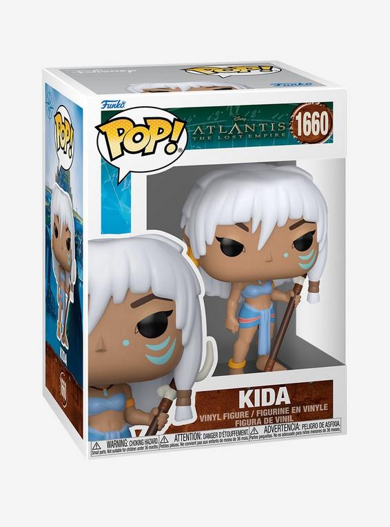 Hot Topic Funko Disney Atlantis: The Lost Empire Pop Animation Kida Vinyl Figure