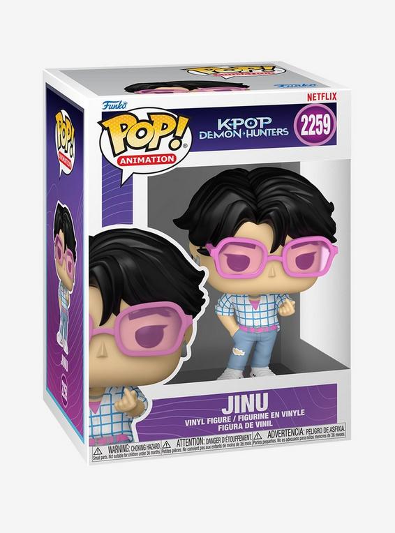 Hot Topic Funko KPop Demon Hunters Pop Animation Jinu Vinyl Figure