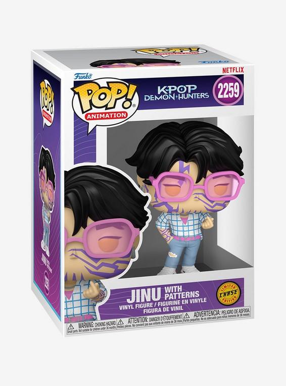 Hot Topic Funko KPop Demon Hunters Pop Animation Jinu Vinyl Figure
