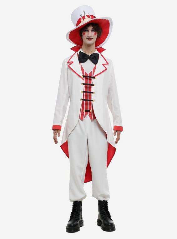 Hot Topic Hazbin Hotel Lucifer Costume Hot Topic Exclusive MULTI