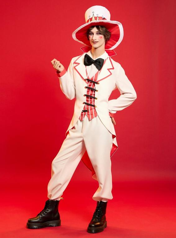 hot topic Hazbin Hotel Lucifer Costume Hot Topic Exclusive MULTI