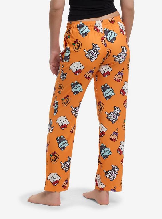 Hot Topic Hello Kitty Halloween Costume Pajama Pants MULTI