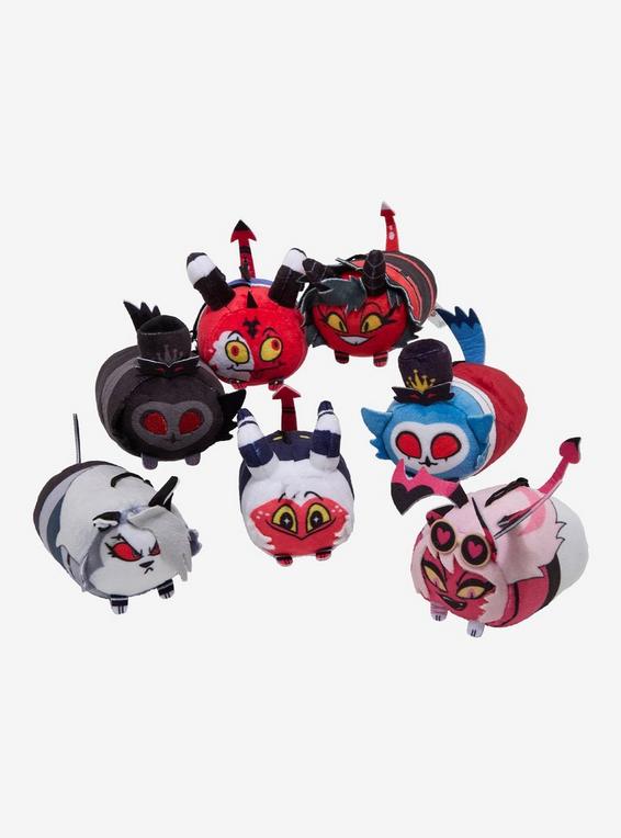 hot topic Helluva Boss Mini Blind Box Plush Bag Clip