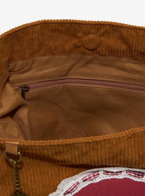 Hot Topic Her Universe Studio Ghibli® Kiki's Delivery Service Jiji Corduroy Shoulder Bag