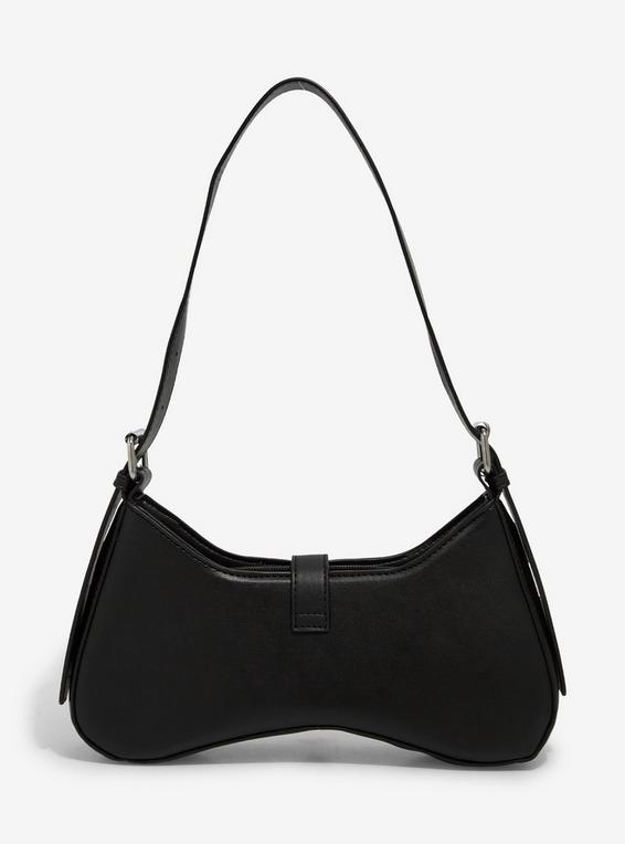 Hot Topic Black Cross Stud Shoulder Bag
