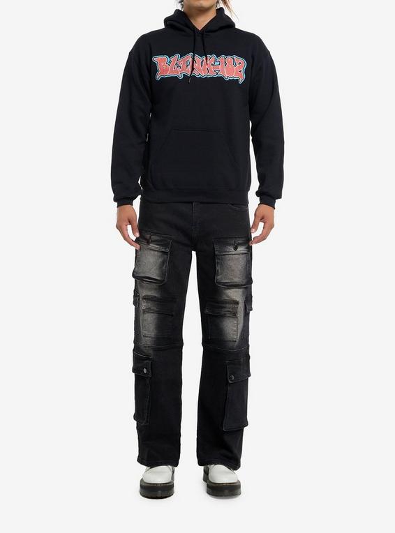 Hot Topic Blink-182 Aliens Exist Hoodie BLACK