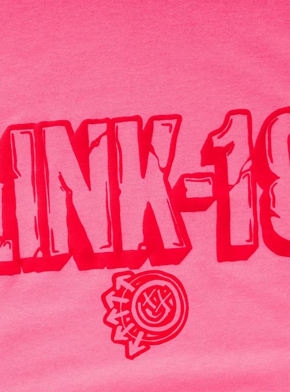 Hot Topic Blink-182 Pink Logo T-Shirt BLACK