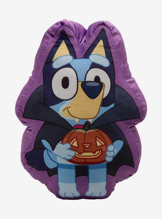 hot topic Bluey Halloween Vampire Cloud Pillow