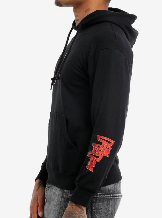 Hot Topic Dandadan Okarun Hoodie BLACK