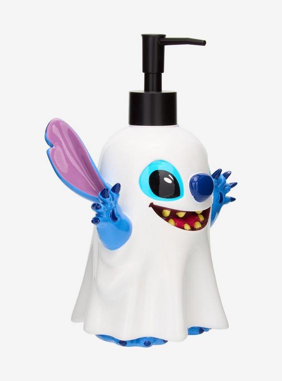 Hot Topic Disney Stitch Ghost Figural Soap Pump