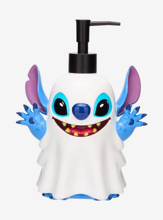 hot topic Disney Stitch Ghost Figural Soap Pump