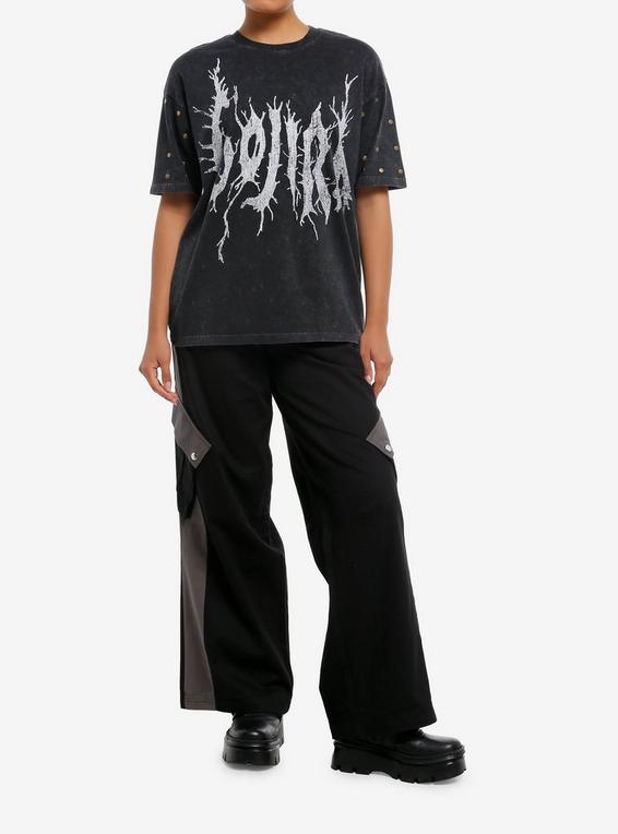 Hot Topic Gojira Studded 2023 Tour T-Shirt MULTI