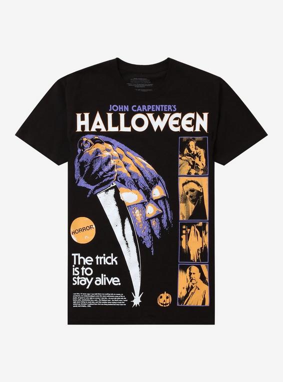 hot topic Halloween Stay Alive Tonal T-Shirt BLACK