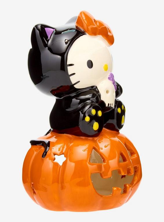 Hot Topic Hello Kitty Black Cat Tealight Holder
