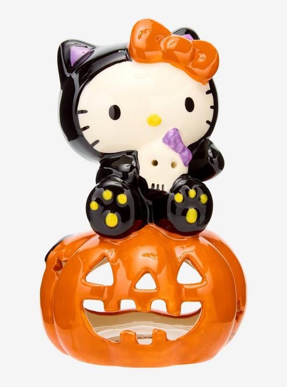 hot topic Hello Kitty Black Cat Tealight Holder