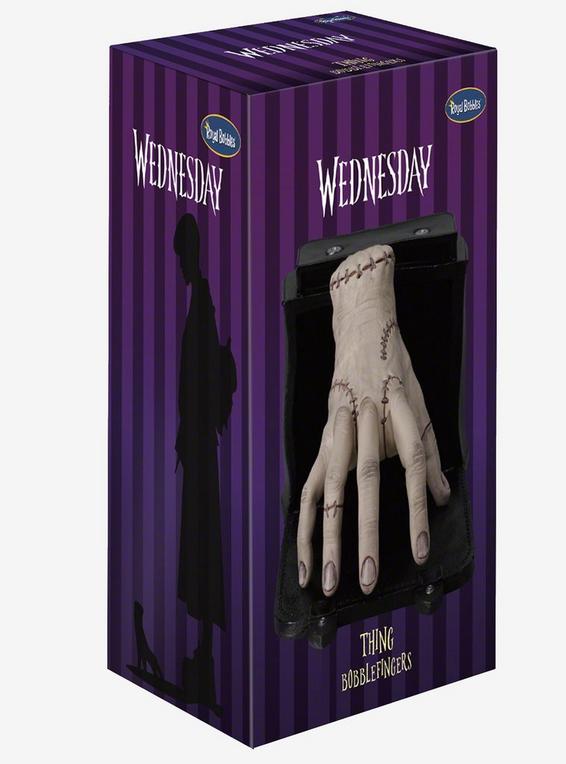 Hot Topic Royal Bobbles Wednesday Thing Bobblehead