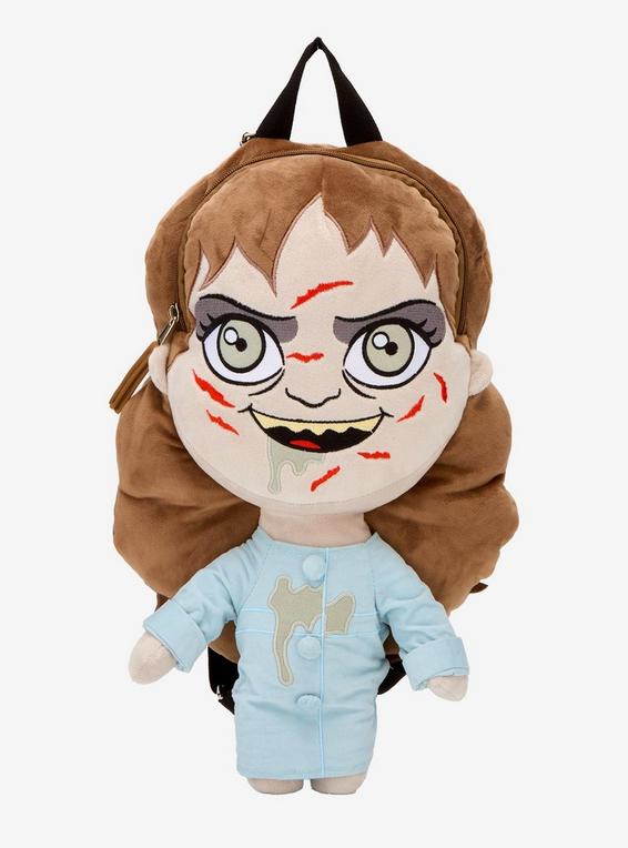 hot topic The Exorcist Regan Plush Mini Backpack