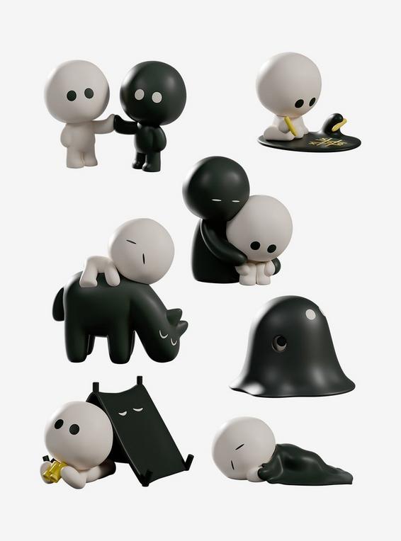 Hot Topic Kaleidos Creative Meyanmi Shadow Blind Box Figure