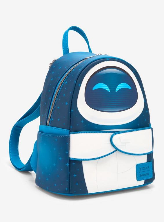 Hot Topic Loungefly Disney Pixar WALL-E EVE Magnetic Hands Mini Backpack
