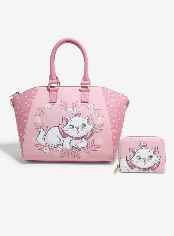 Hot Topic Loungefly Disney The Aristocats Marie Flowers Satchel Bag
