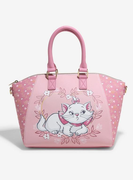 hot topic Loungefly Disney The Aristocats Marie Flowers Satchel Bag