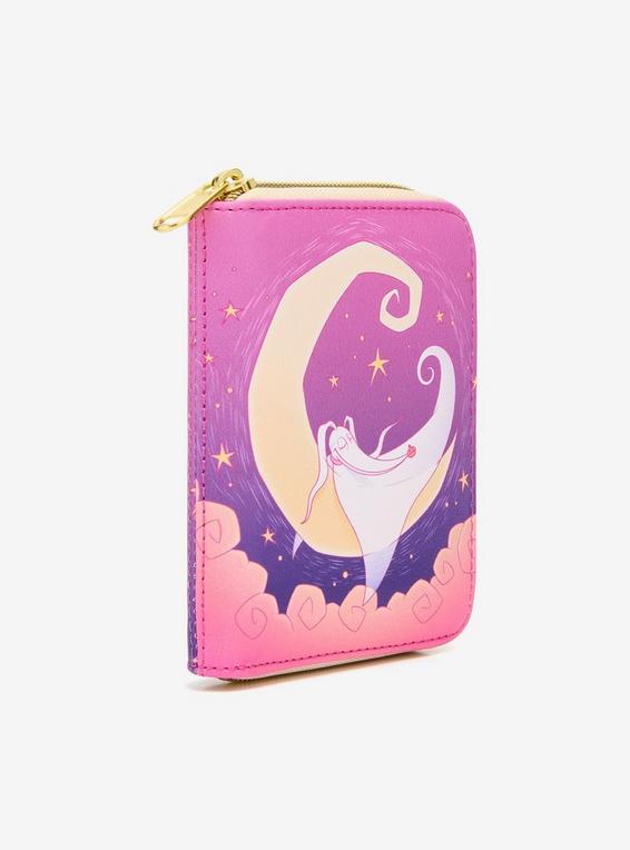Hot Topic Loungefly The Nightmare Before Christmas Zero Moon Mini Zipper Wallet