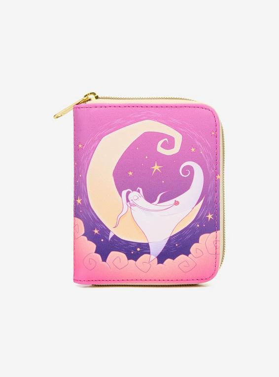 hot topic Loungefly The Nightmare Before Christmas Zero Moon Mini Zipper Wallet