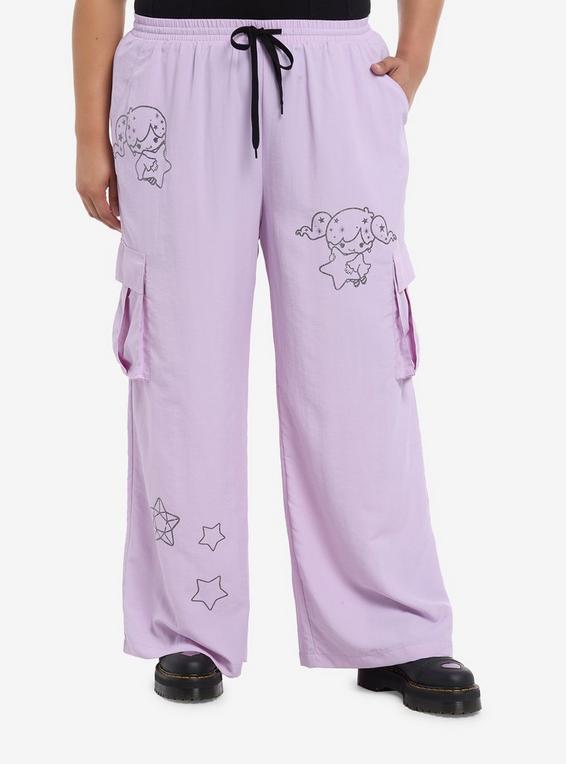 hot topic Magical Twin Comets Lavender Cargo Pants Plus Size MULTI
