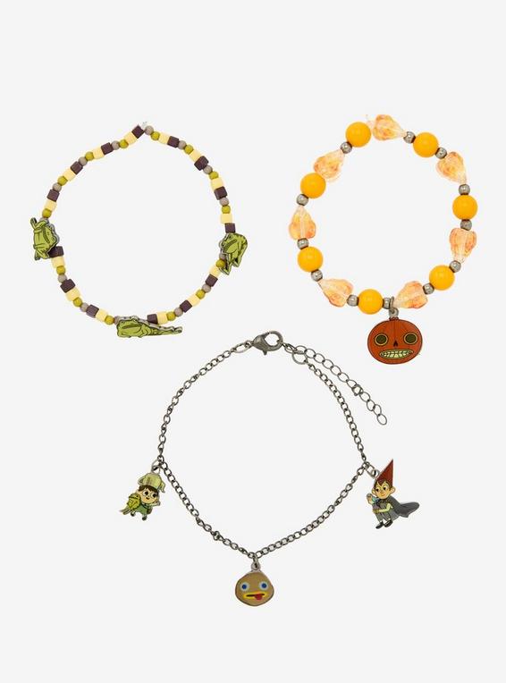 Hot Topic Over The Garden Wall Character Bracelet Set