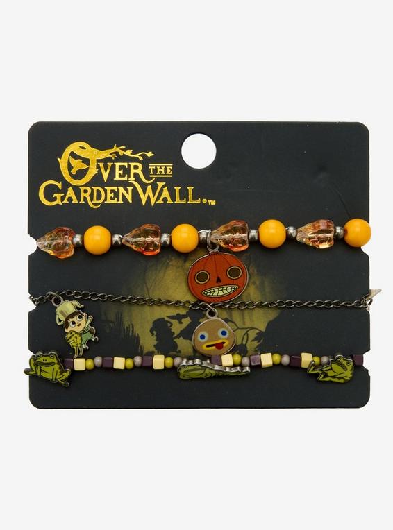 hot topic Over The Garden Wall Character Bracelet Set