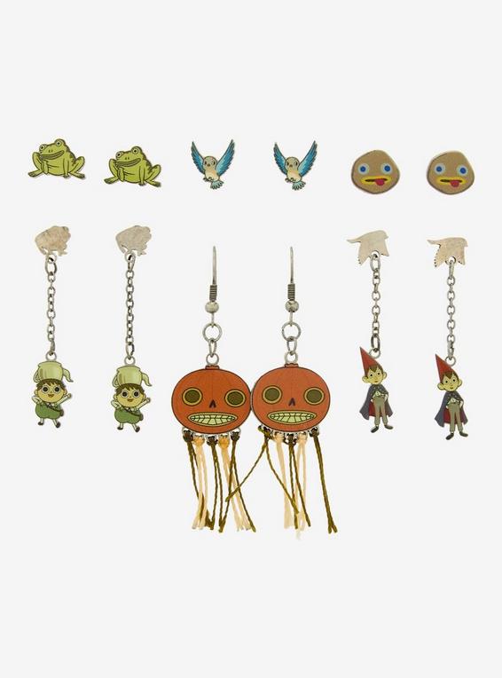 Hot Topic Over The Garden Wall Character Earring Set