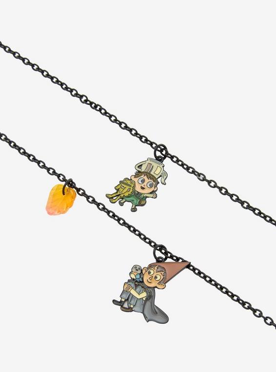 Hot Topic Over The Garden Wall Wirt & Greg Best Friend Necklace Set