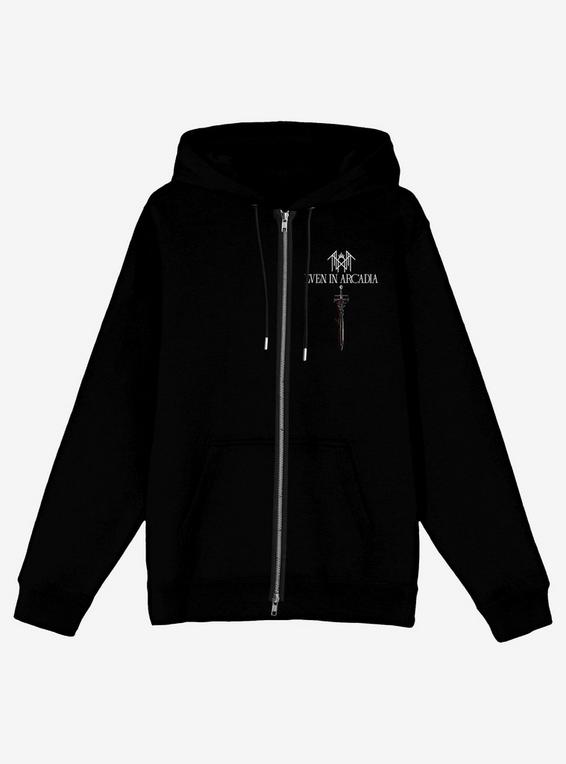 hot topic Sleep Token Even In Arcadia Sword Darker Hoodie By Bundumb.Visuals BLACK