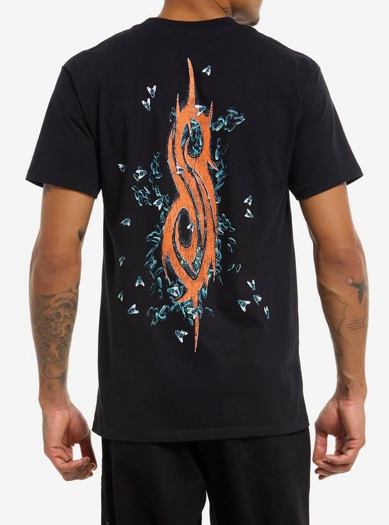 Hot Topic Slipknot Maggots Heavyweight T-Shirt BLACK