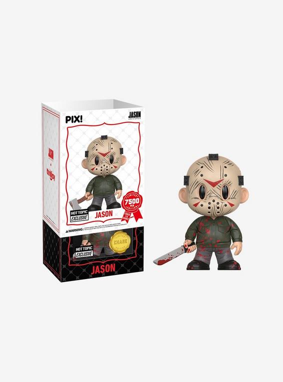 Hot Topic Thrilljoy Friday The 13th Pix Jason Collectible Figure Hot Topic Exclusive