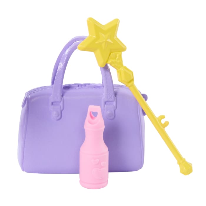 Hot Wheels Barbie Chelsea Ballerina Doll & Accessories Set Career-Themed Brunette Small Doll