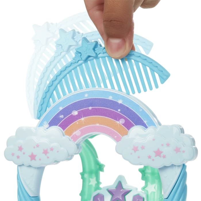 Hot Wheels Barbie Mermaid Doll Ultimate Gift Set With 3 Dolls Sticker Sheet & Party Accessories