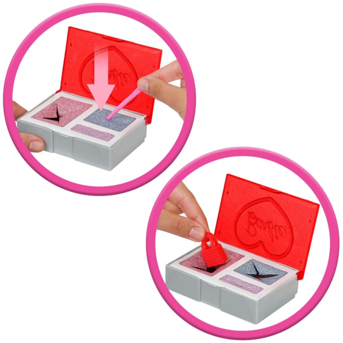 Hot Wheels Barbie Party Unboxed Glam Party Series Pink Sparkle Doll & Accessories With 10 Surprises