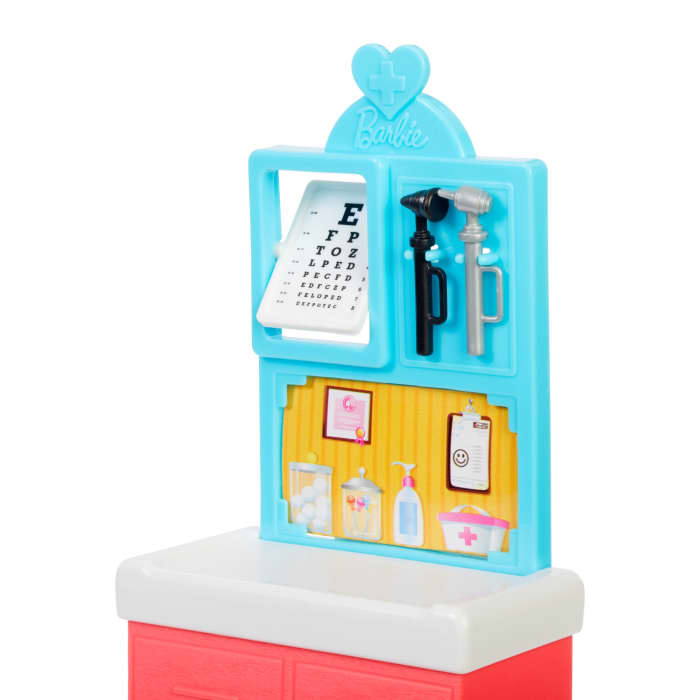 Hot Wheels Barbie Pediatrician Doll And Doctor Playset With Accessories Pink Scrubs Barbie Toys