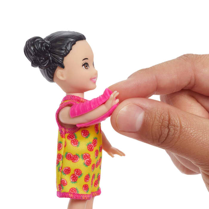 Hot Wheels Barbie Pediatrician Doll And Doctor Playset With Accessories Purple Scrubs Barbie Toys