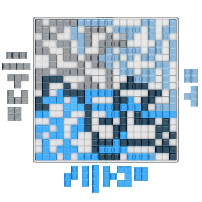 Hot Wheels Blokus Strategy Family Board Game 25Th Anniversary Edition With Just One Rule For 2-4 Players