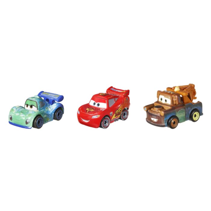 Hot Wheels Cars De Disney Y Pixar Mini Corredores Vehículo De Juguete Paquete De 3