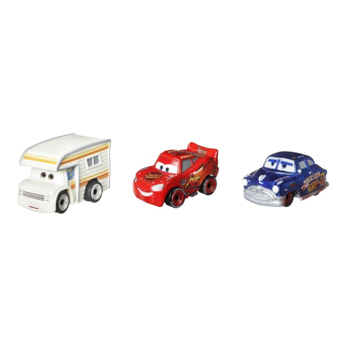 Hot Wheels Cars De Disney Y Pixar Mini Corredores Vehículo De Juguete Paquete De 3