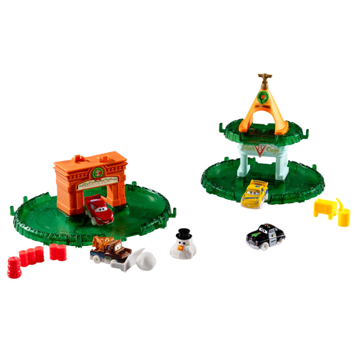 Hot Wheels Disney And Pixar Cars Minis Advent Calendar With 24 Pieces Surprises Include 4 Mini Toy Cars