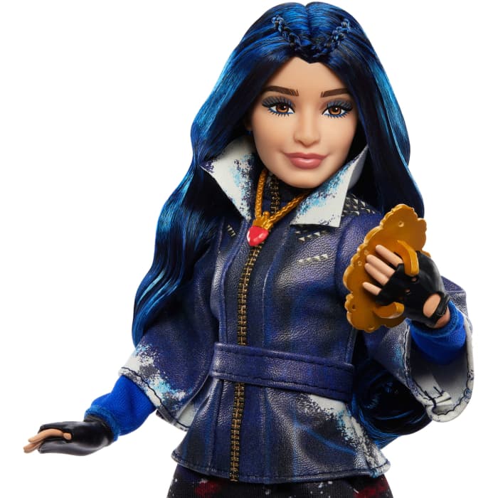 Hot Wheels Disney Descendants EVie Isle Of The Lost Anniversary Doll With Movie-inspired Outfit & Accessory