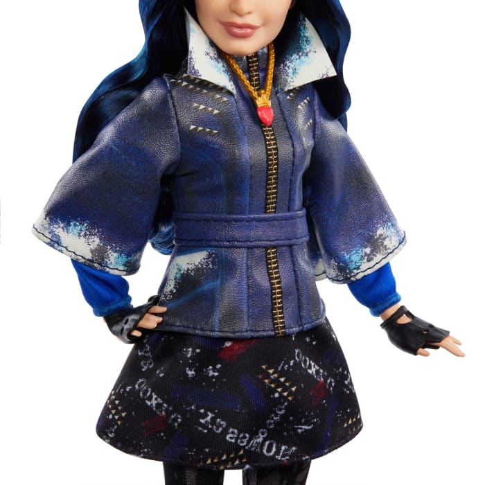 Hot Wheels Disney Descendants EVie Isle Of The Lost Anniversary Doll With Movie-inspired Outfit & Accessory