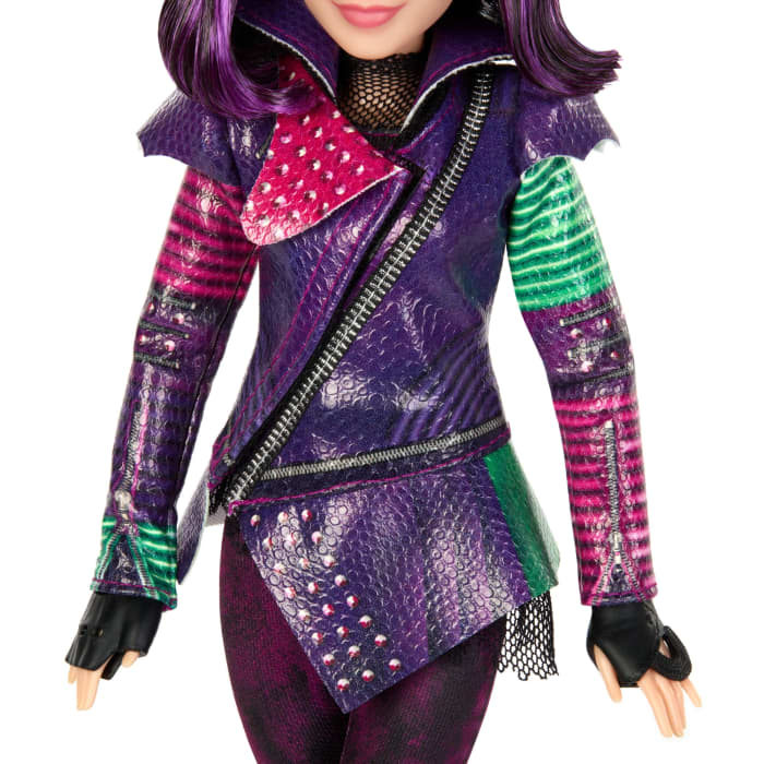 Hot Wheels Disney Descendants Mal Isle Of The Lost Anniversary Doll With Movie-inspired Outfit & Accessory